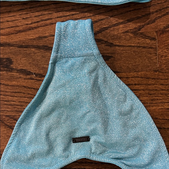 Triangl Blue Glitter Bikini Set - Picture 5 of 7